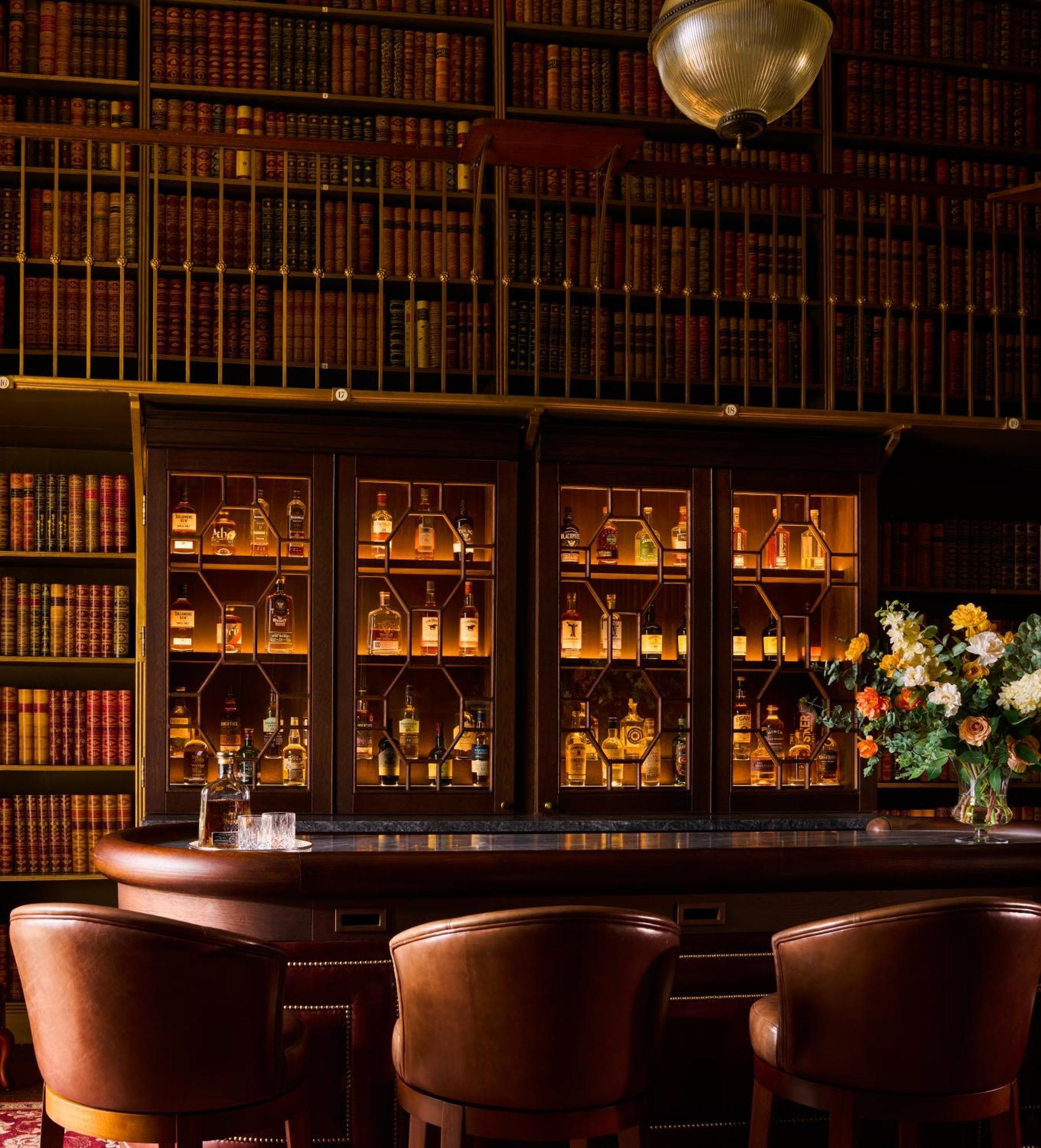 Carton House A Fairmont Managed Hotel Maynooth Exteriör bild Library Bar