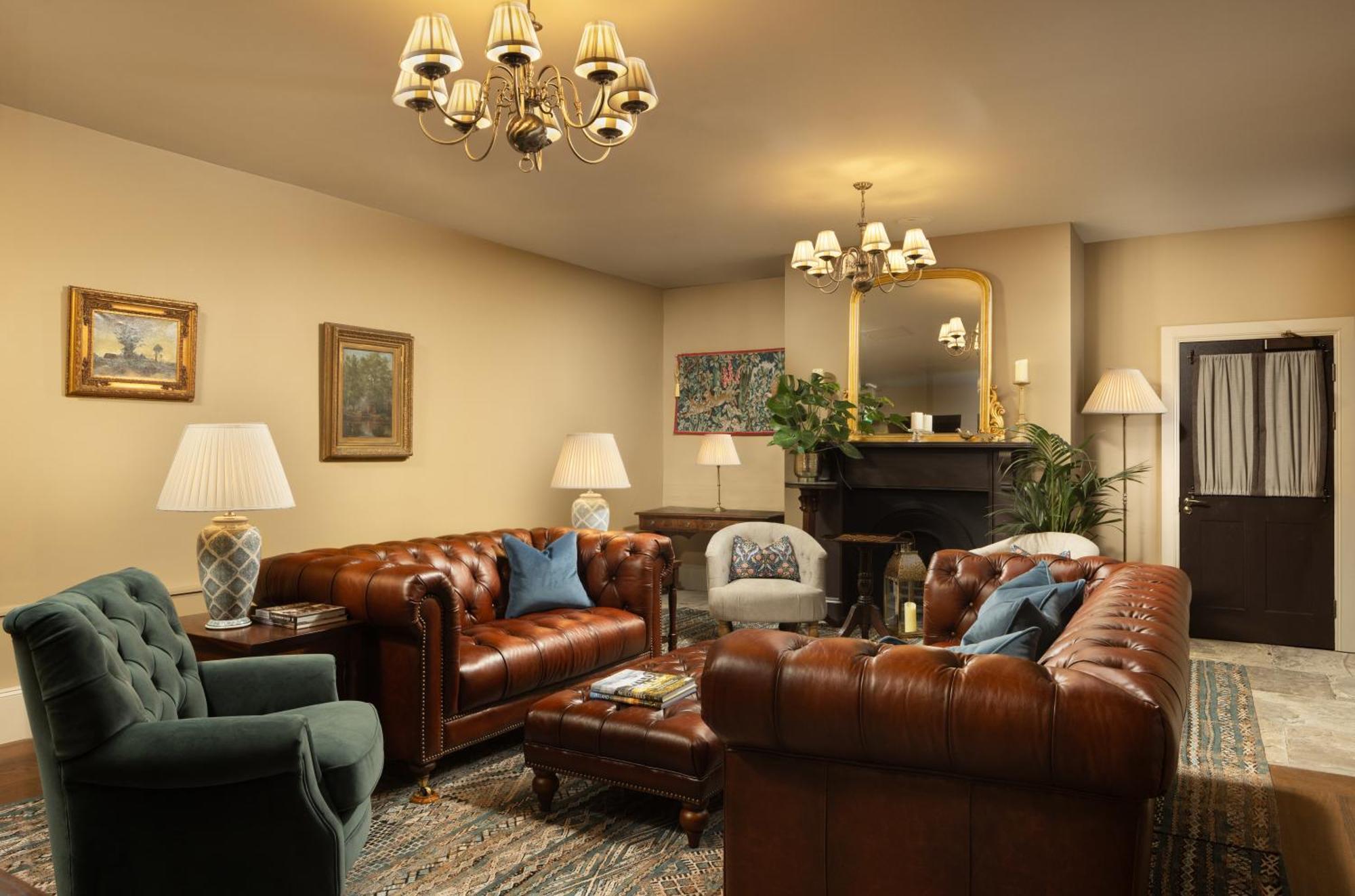Carton House A Fairmont Managed Hotel Maynooth Exteriör bild The living room