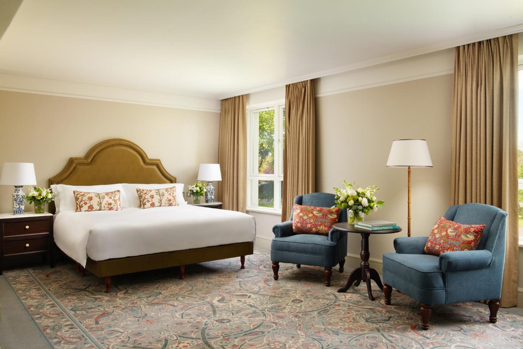 Carton House A Fairmont Managed Hotel Maynooth Exteriör bild A bedroom at the hotel